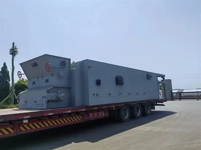 1 Set Of 10 Tons (6 million kcal) Chain Belt Grate Shipped To Henan, China