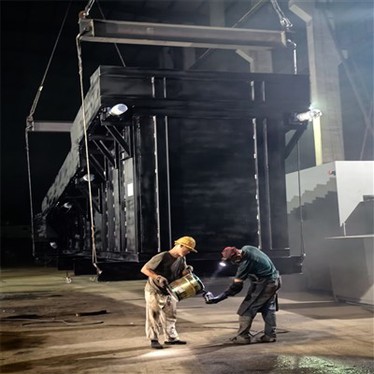 Burning Waste Incinerator